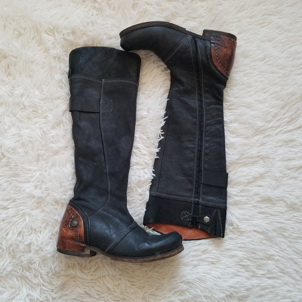Yellow Cab Co. Leather Boots, 36
